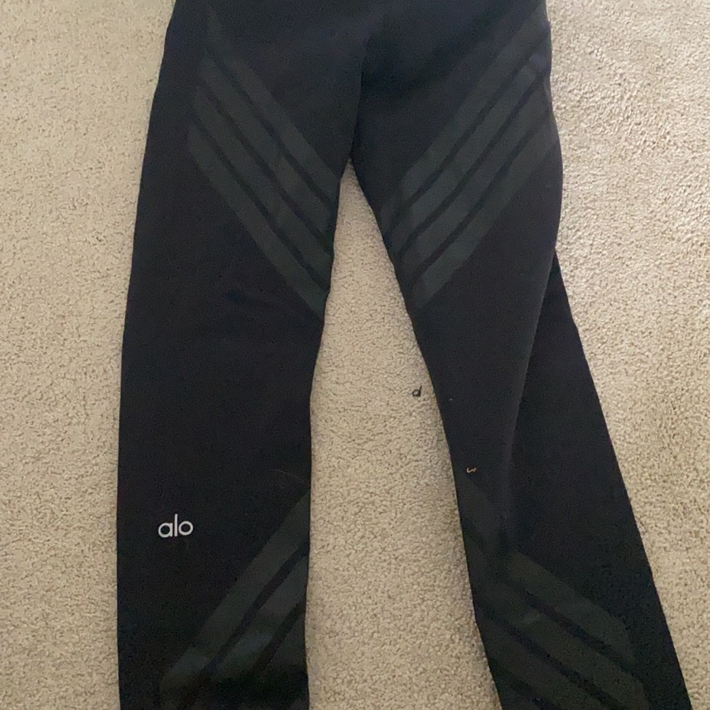 Alo striped leggings